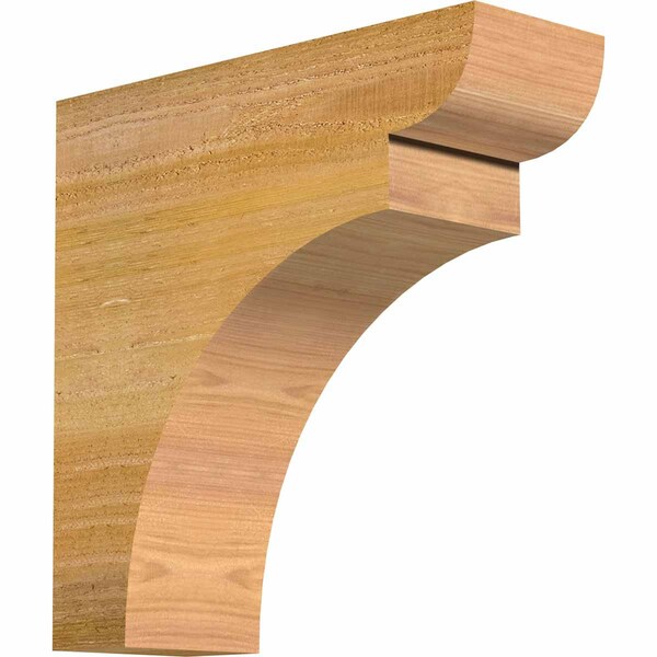 Ekena Millwork Yorktown Rough Sawn Rafter Tail, Western Red Cedar, 4"W x 12"H x 12"L RFT04X12X12YOR00RWR - main